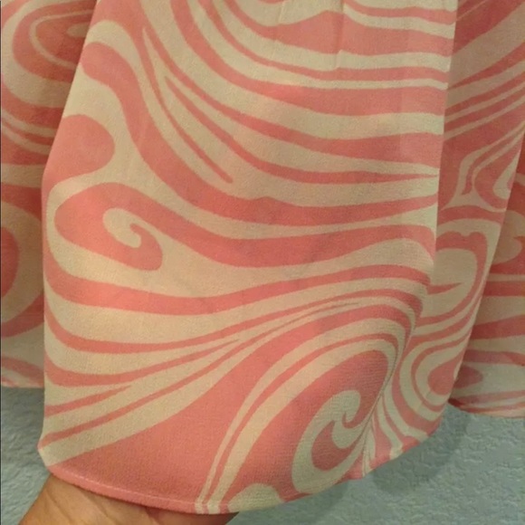 AX armani exchange silk delicate blouse M - Picture 4 of 6